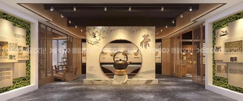 茶酒文化展覽館設計中是否有茶酒文化的兒童互動區域？